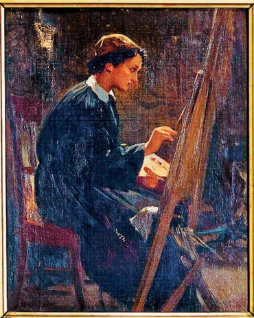 Clara Zennaro Eleni Bùkura Altamura la prima pittrice dell'arte neogreca