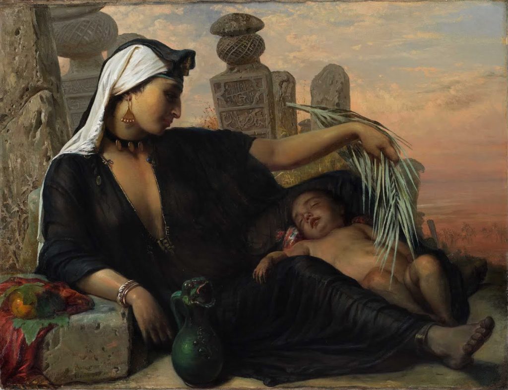 La sensualità e l'esotismo della pittura di Elisabeth Jerichau Baumann